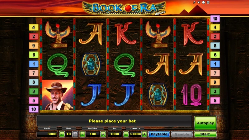 Book of Ra Deluxe slot demo